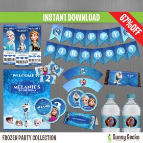Frozen Birthday Party Collection